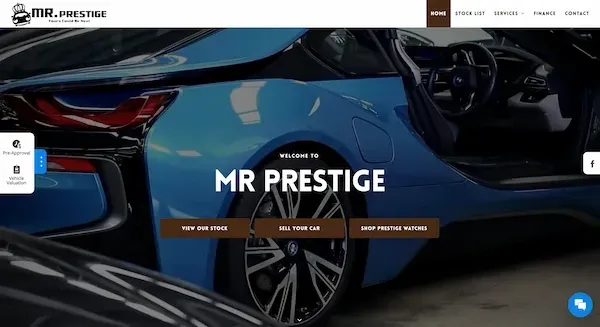 Mr Prestige luxury car dealership in Brisbane