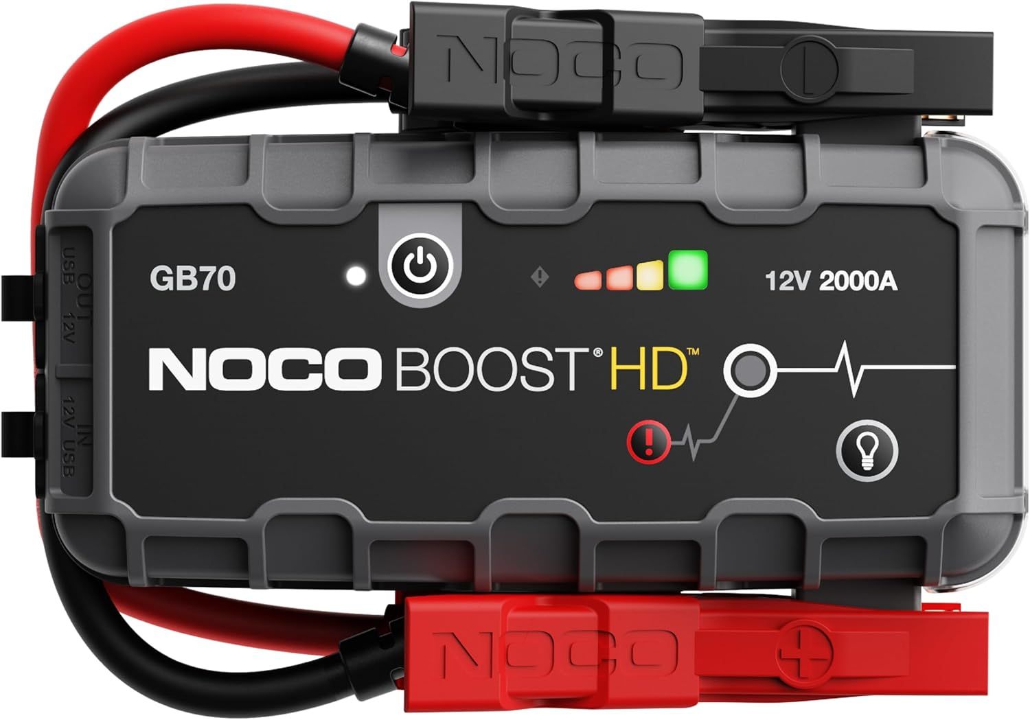 NOCO Boost GB70 2000A lithium jump starter