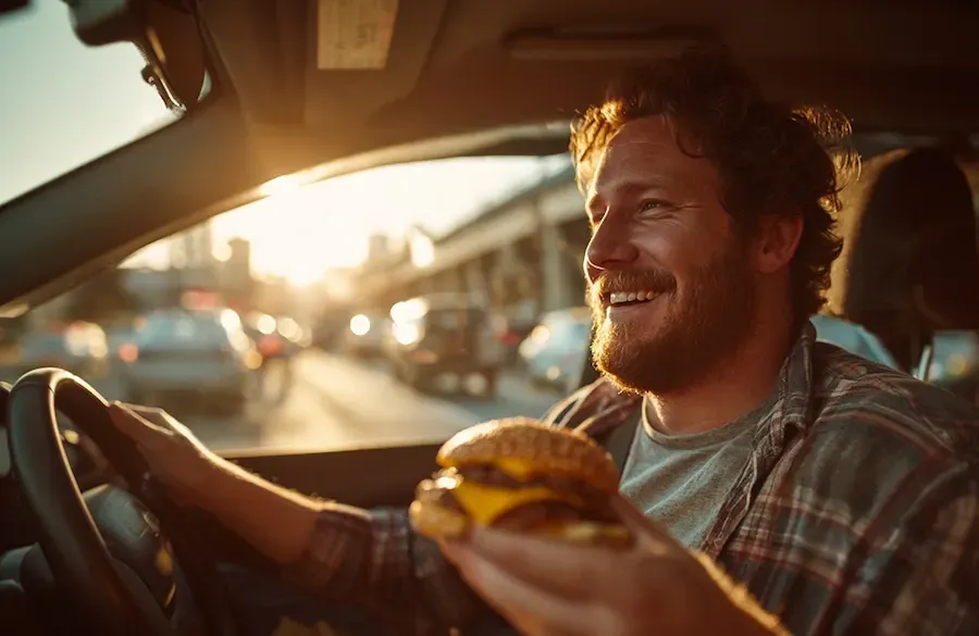 Eating and Drinking While Driving Fines | Sell Any Car Fast in Brisbane, QLD