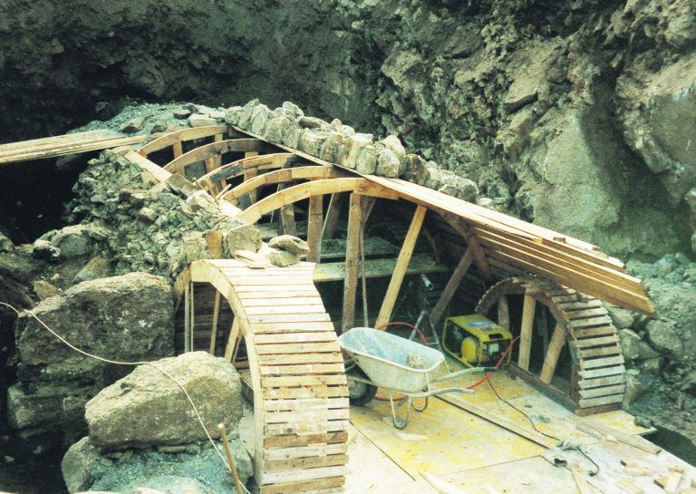 Neubau eines Weinkellers