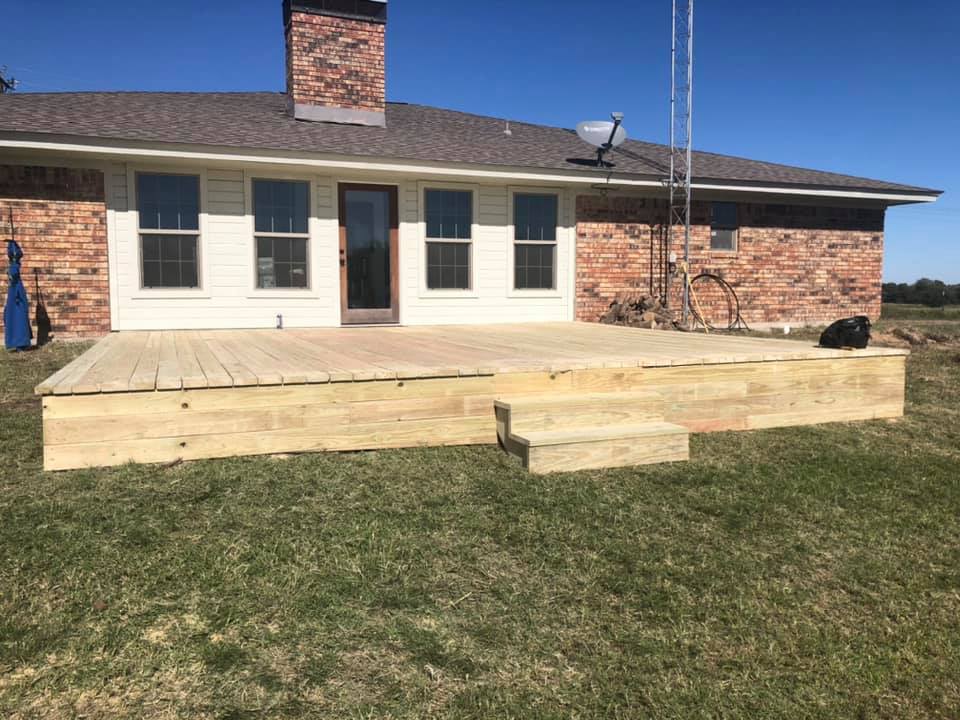 Wooden Stage — Stephenville, TX — Bill Cogburn Construction, Inc.
