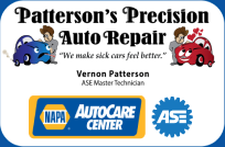 Patterson Precision Auto Repair logo