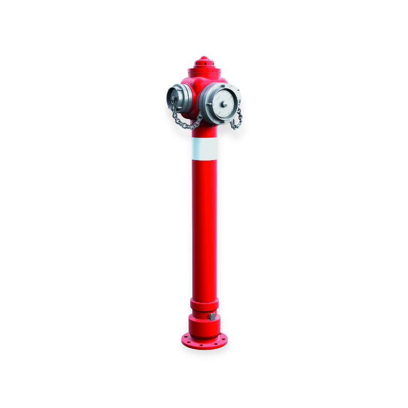 Bovengrondse brandkraan hydrant DN100 met enkele of dubbele afsluiting