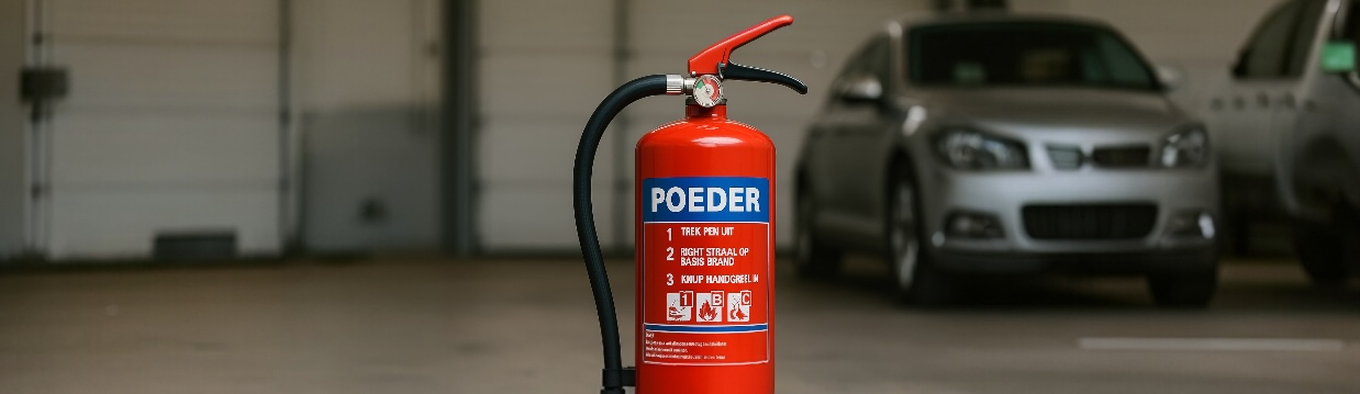 Brandveiligheid alles over een poederblusser