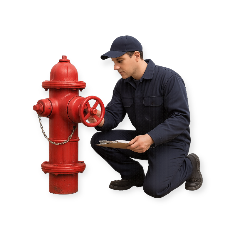 Controle en onderhoud brandkranen + debietmetingen