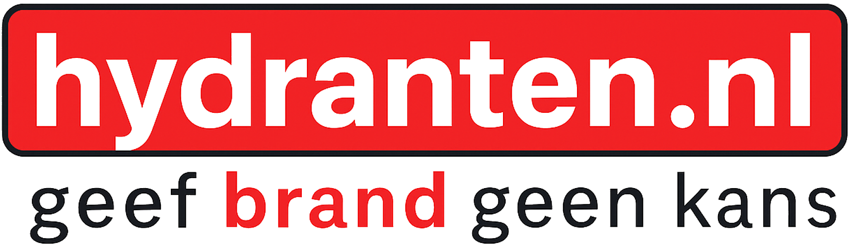 hydranten.nl logo geef brand geen kans
