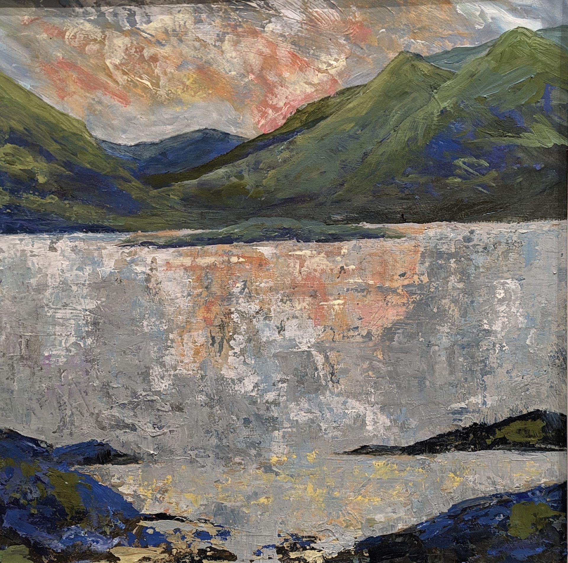 Derrykinver Mixed Media on Board 40cm x 40cm £650