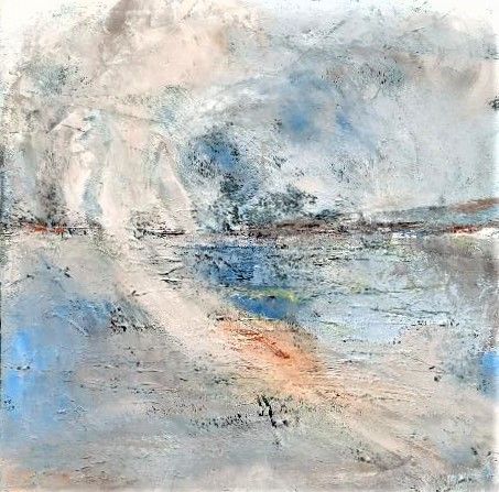 Zephyr II Oil on Canvas 50cm x 50cm SOLD