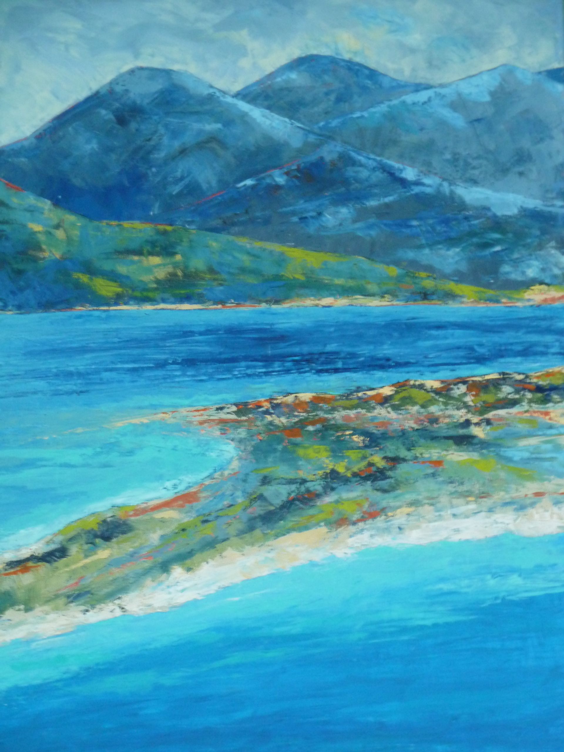Ben Mhor, Mull Oil on Canvas 100cm x 80cm SOLD