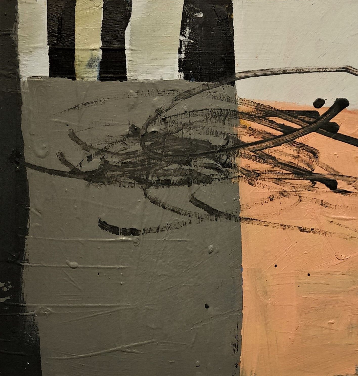 Shadow Stack 1 Oil on Board 25cm x 25cm £675