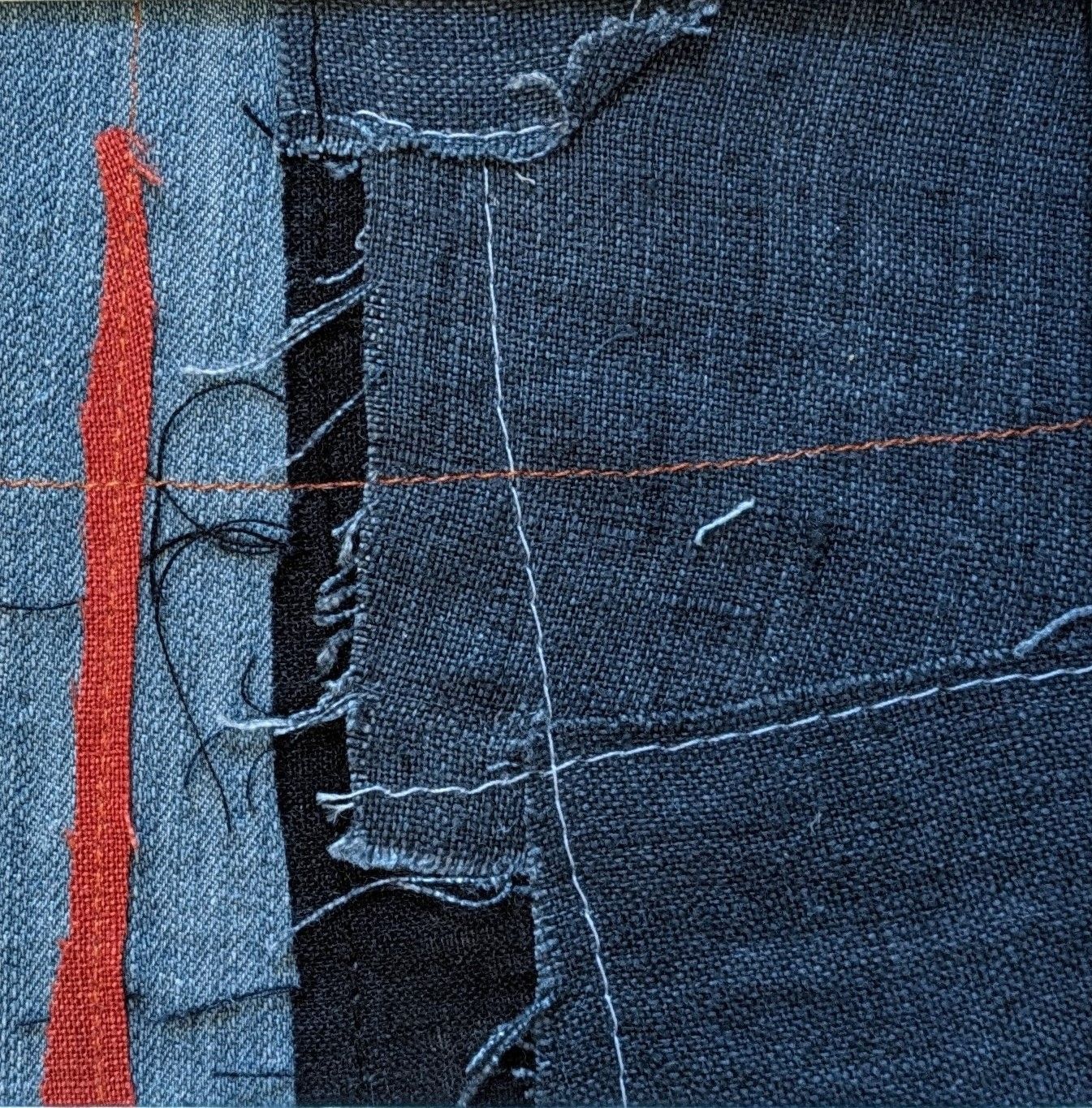 Threads Study V Textile 20cm x 20cm £55