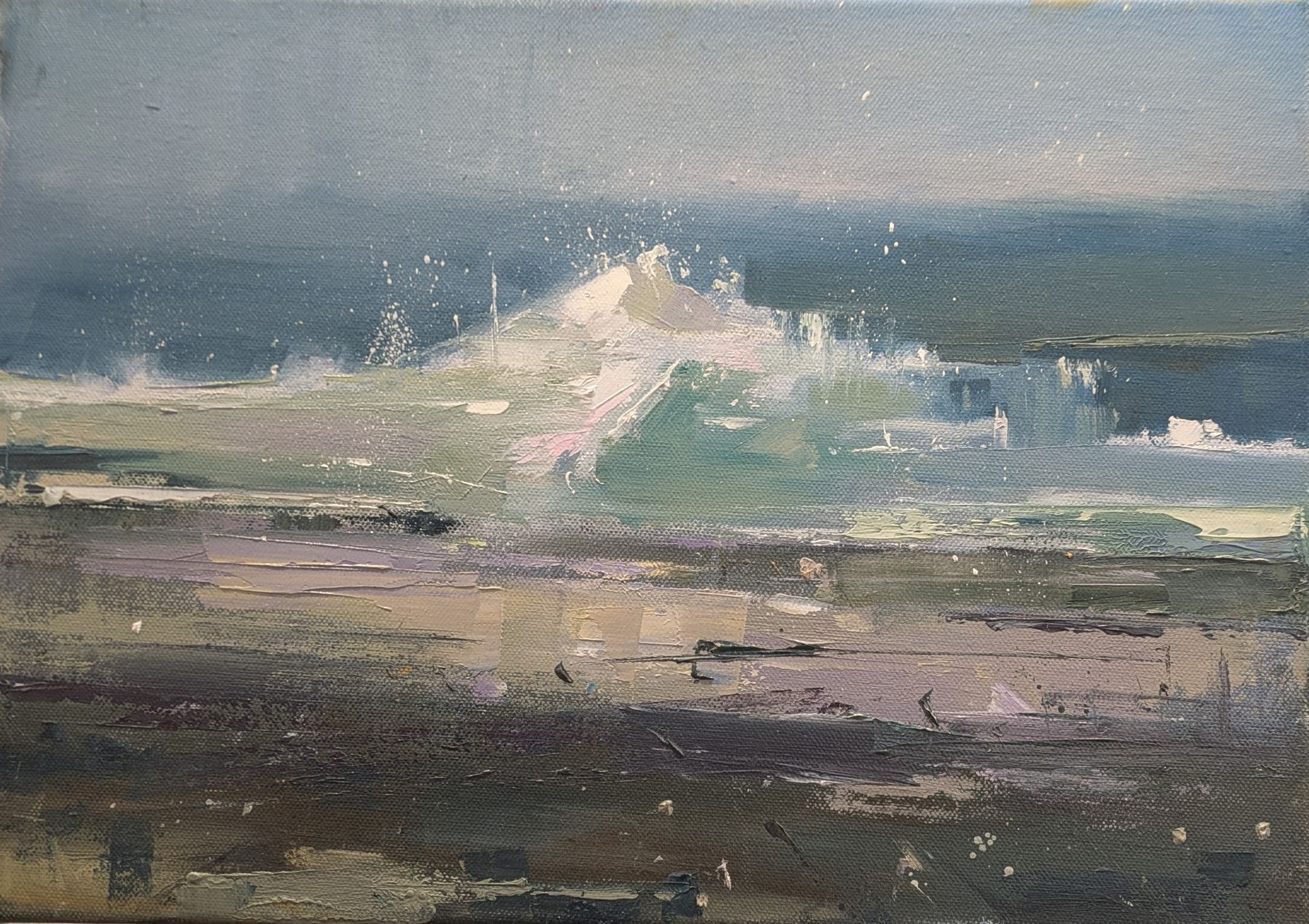 Wave II Oil on Canvas 41cm x 31cm £800