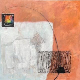 September II Mixed Media on Canvas 40cm x 40cm unframed £850