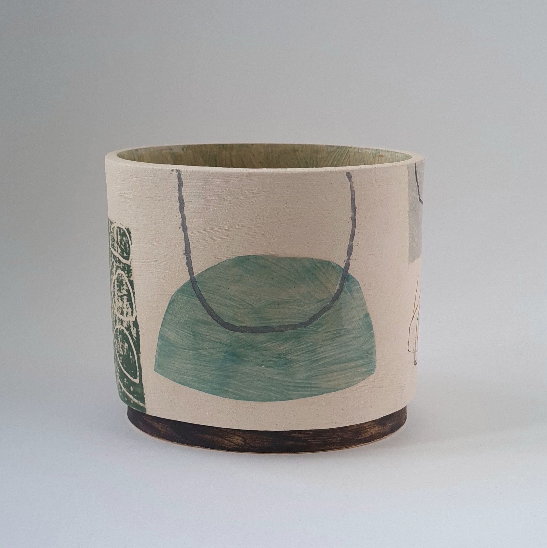 Vessel LI Stoneware 10cm tall SOLD