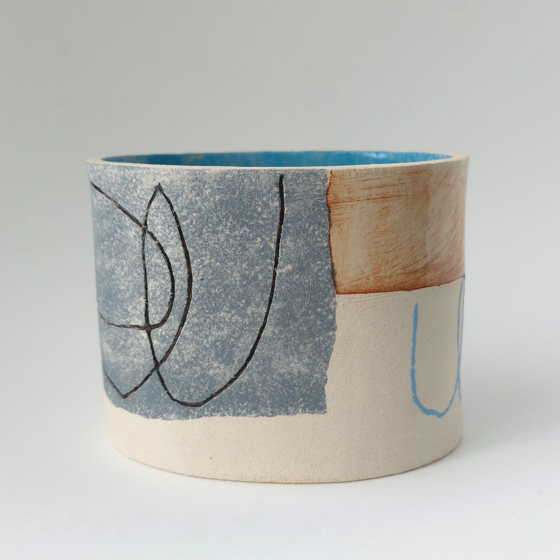 Vessel LXIII Stoneware 9cm Tall SOLD
