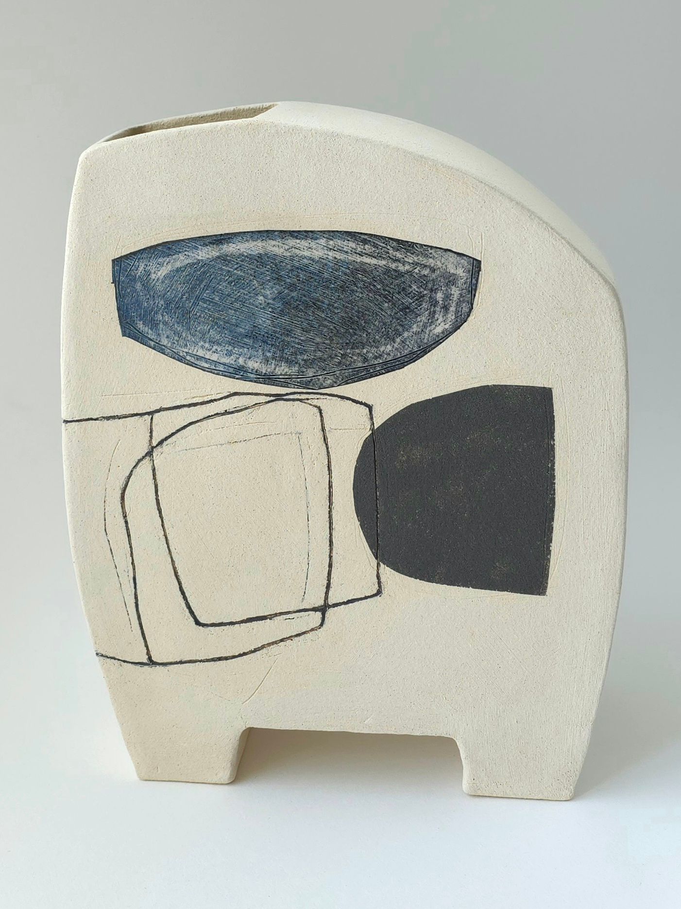 Vessel LXV Stoneware 23.5cm tall £320