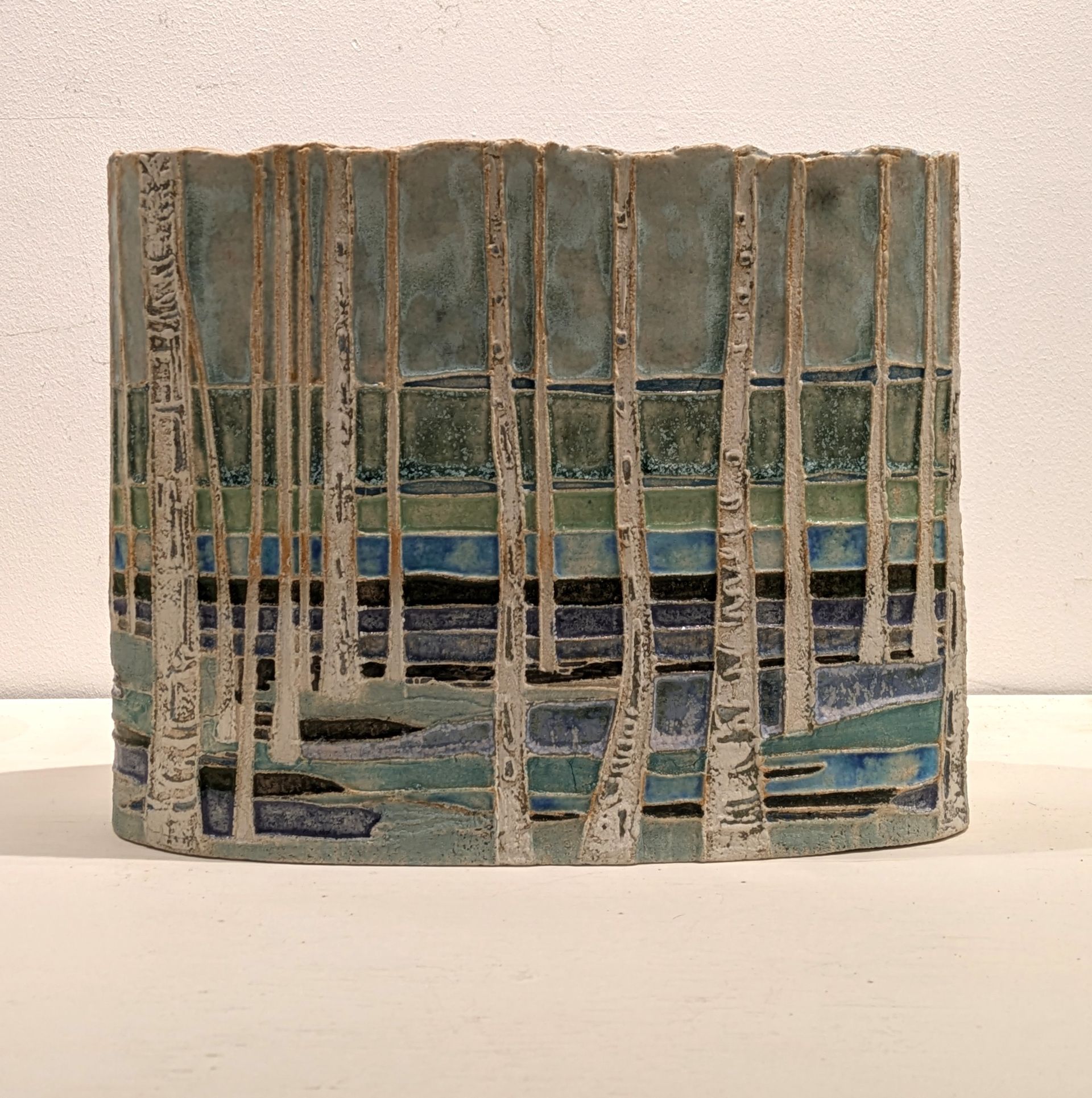 Vessel L Carved Stoneware 20cm x 26cm £425