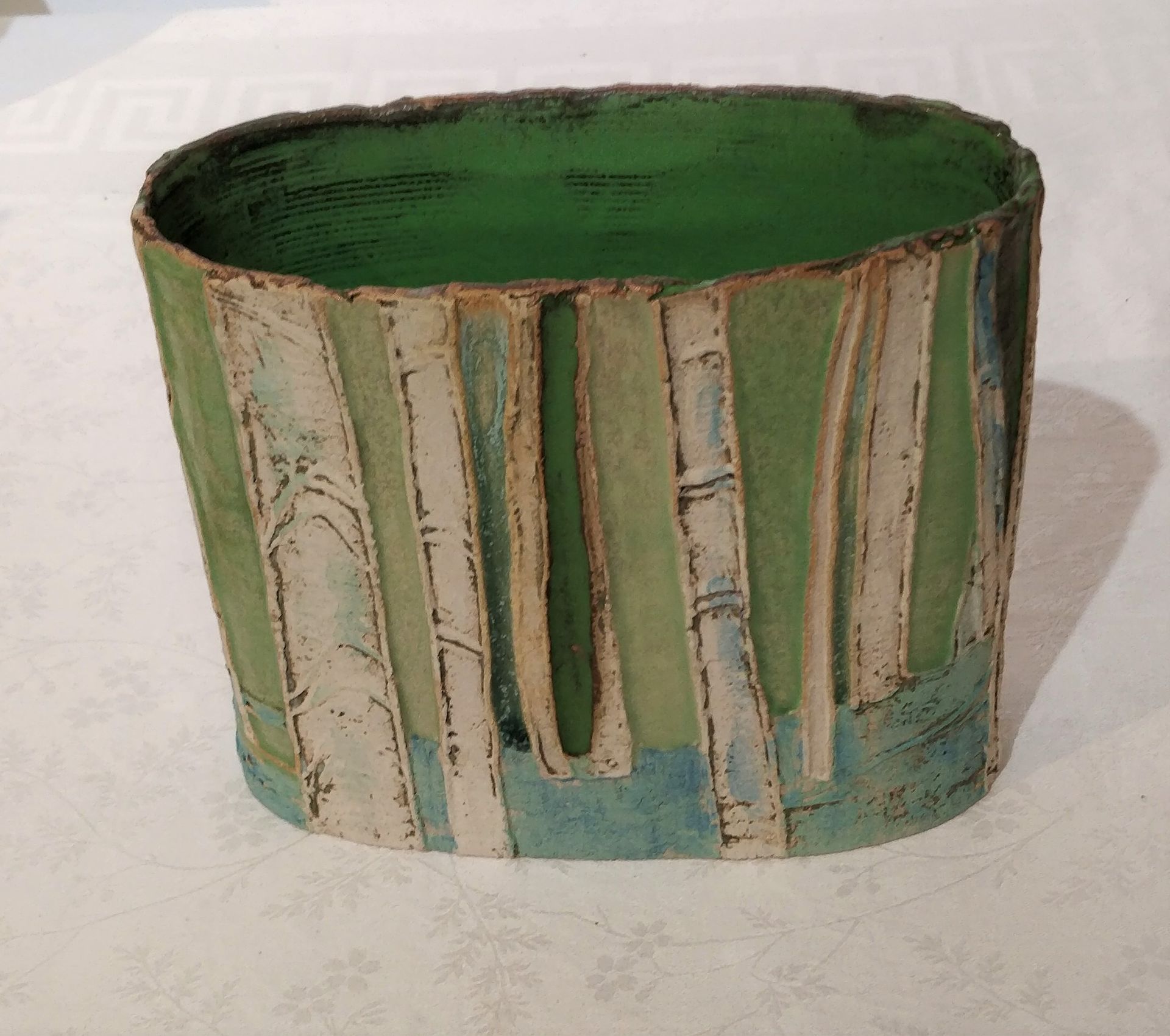 Vessel XVII Glazed Ceramic Stoneware 14cm x 17cm SOLD