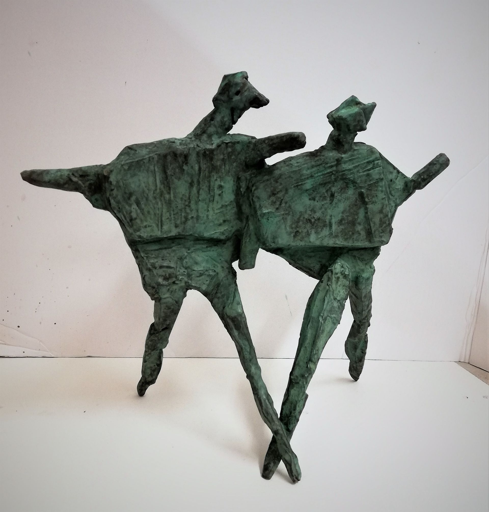 Run For Home  Unique Bronze 25cm x 28cm x 15cm £1250