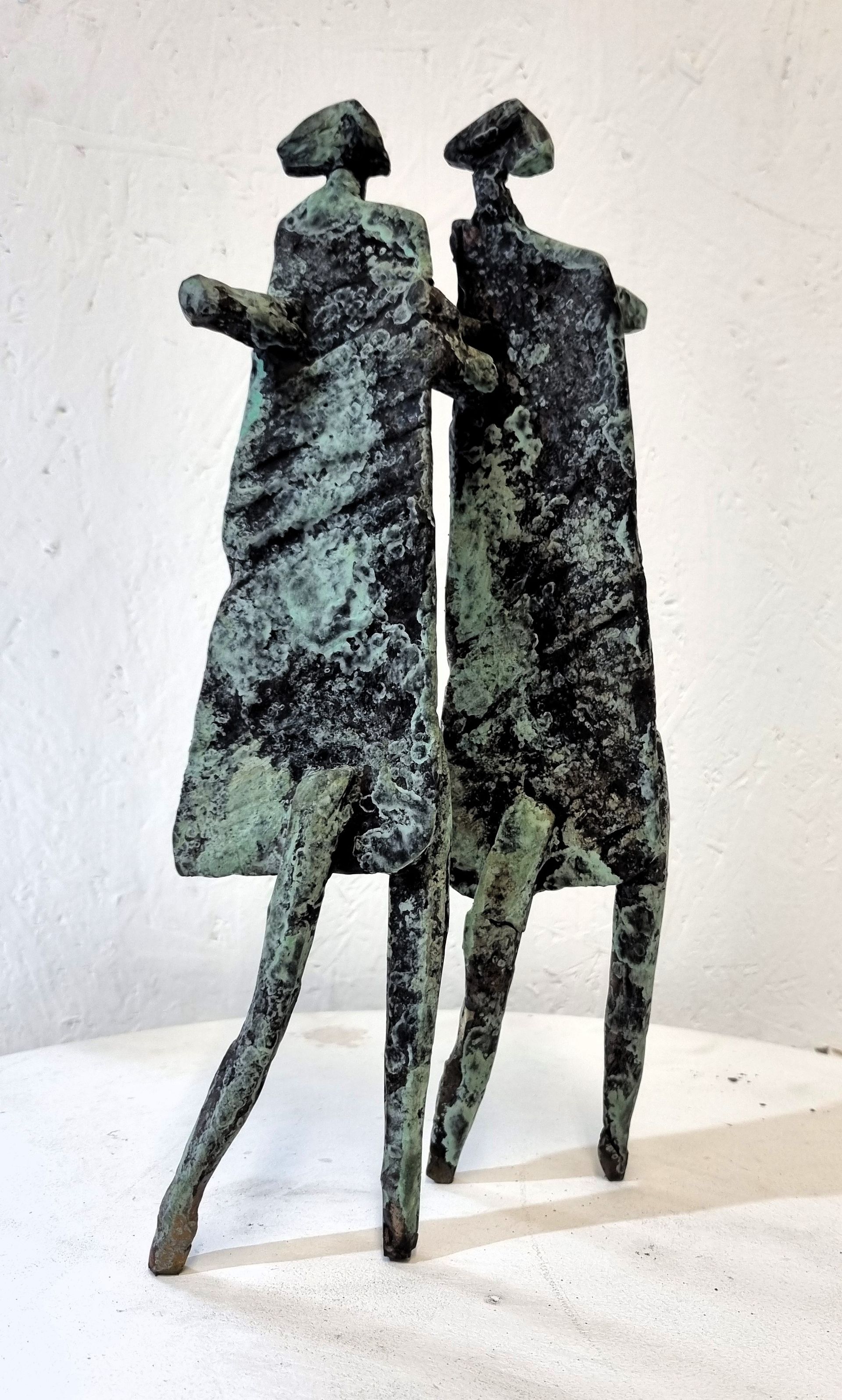 Star Gazing Clarissa & Sally Unique Bronze 31cm x 15cm x 9cm £1425