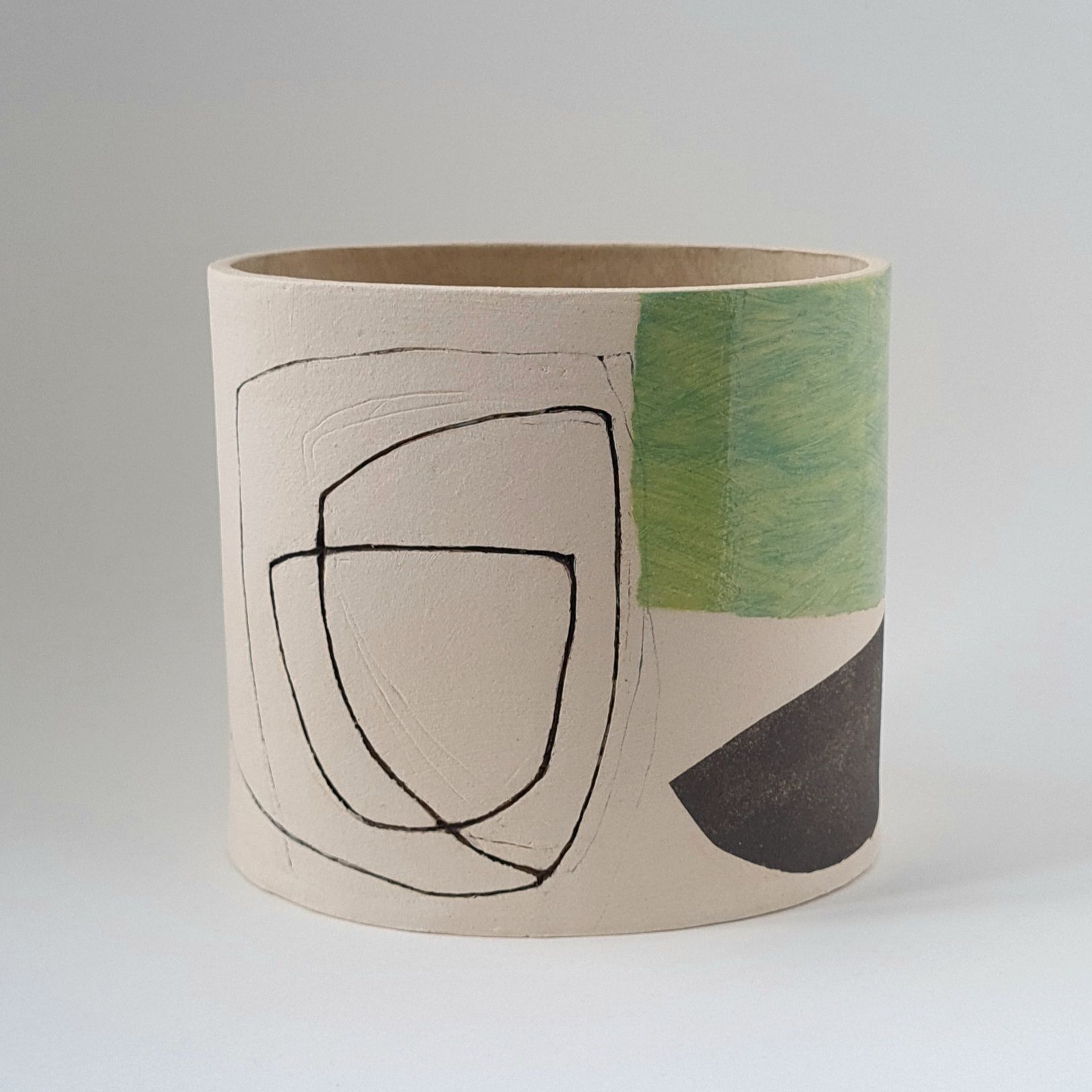 Vessel  XLVII Stoneware 13.5cm tall SOLD