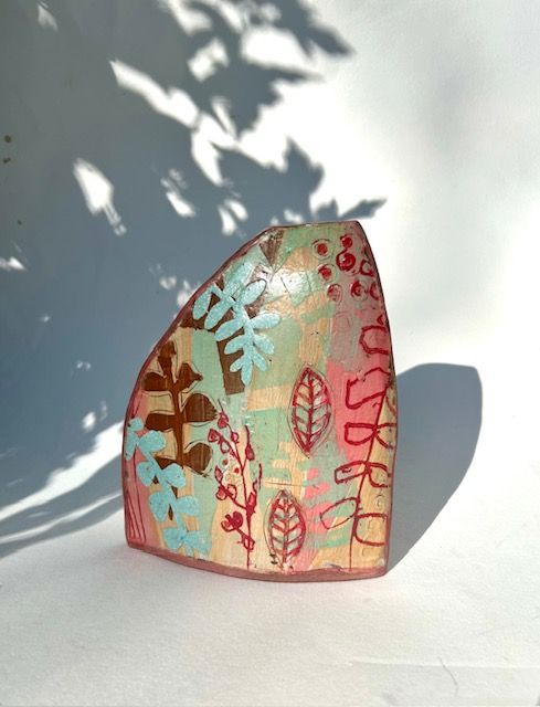 Abundance 2 18cm x 17cm SOLD