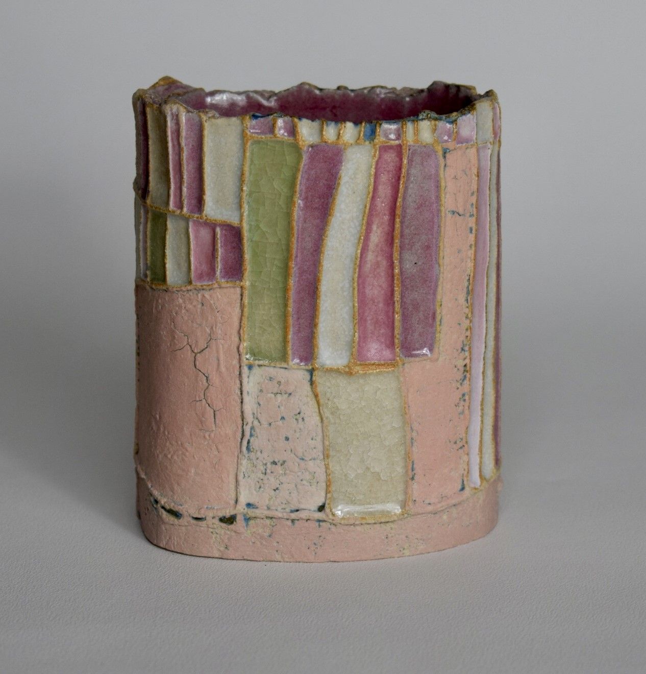 Vessel I Glazed Ceramic Stoneware Vessel 11cm x 10cm 6cm £160