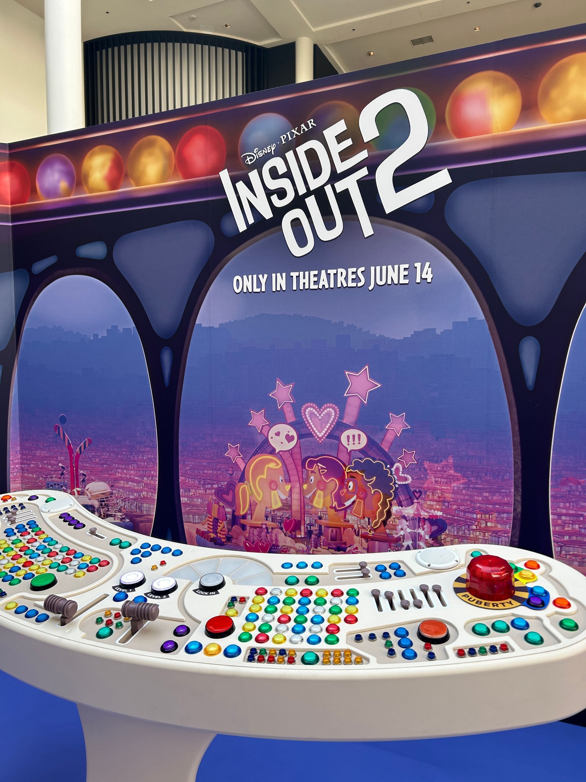 Inside out 2 is being shown in theatres on june 16