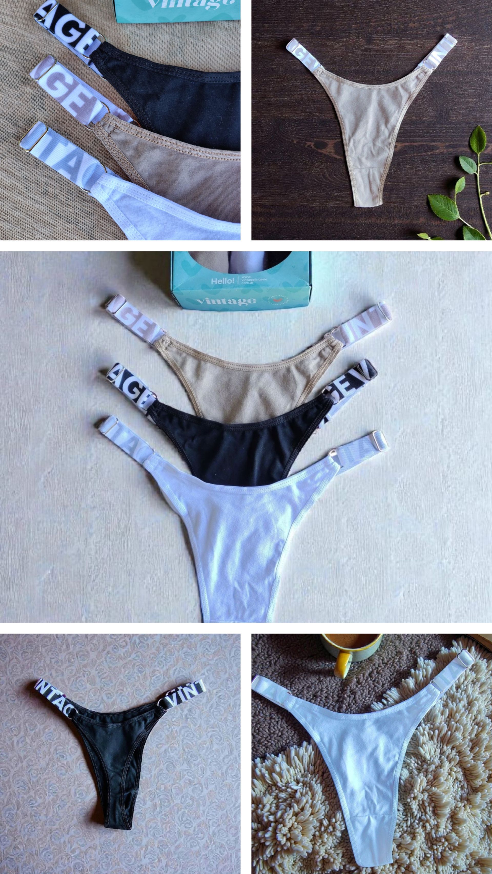 PACK X 3 VINTAGE 4483