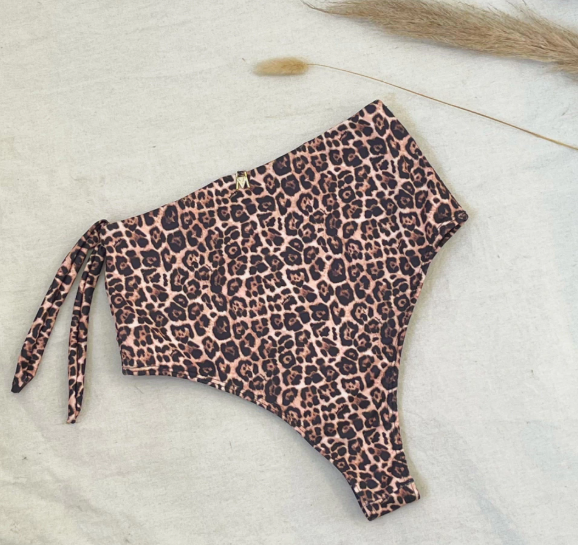 Bombacha bikini Clivia animal Print