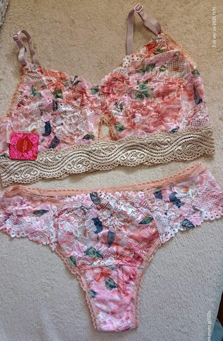 Conjunto Mariana top encaje