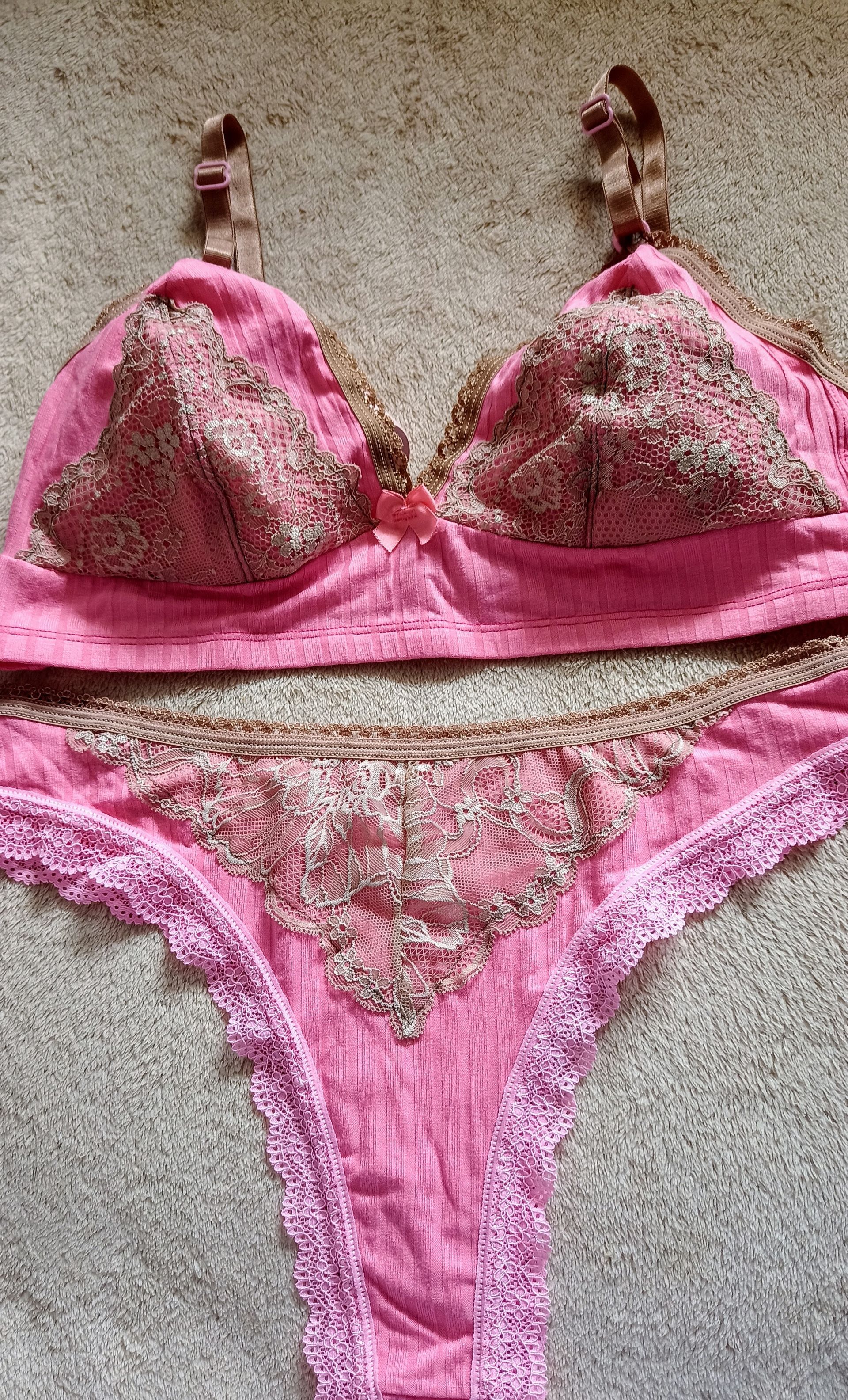 conjunto Mariana rosa/Vison