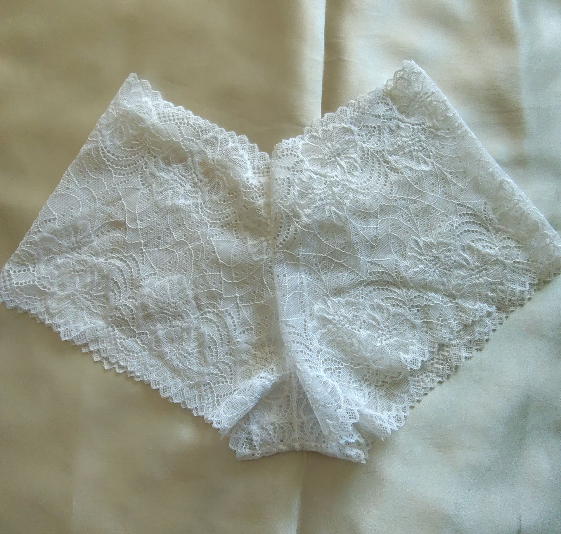 Culote de encaje Blanco