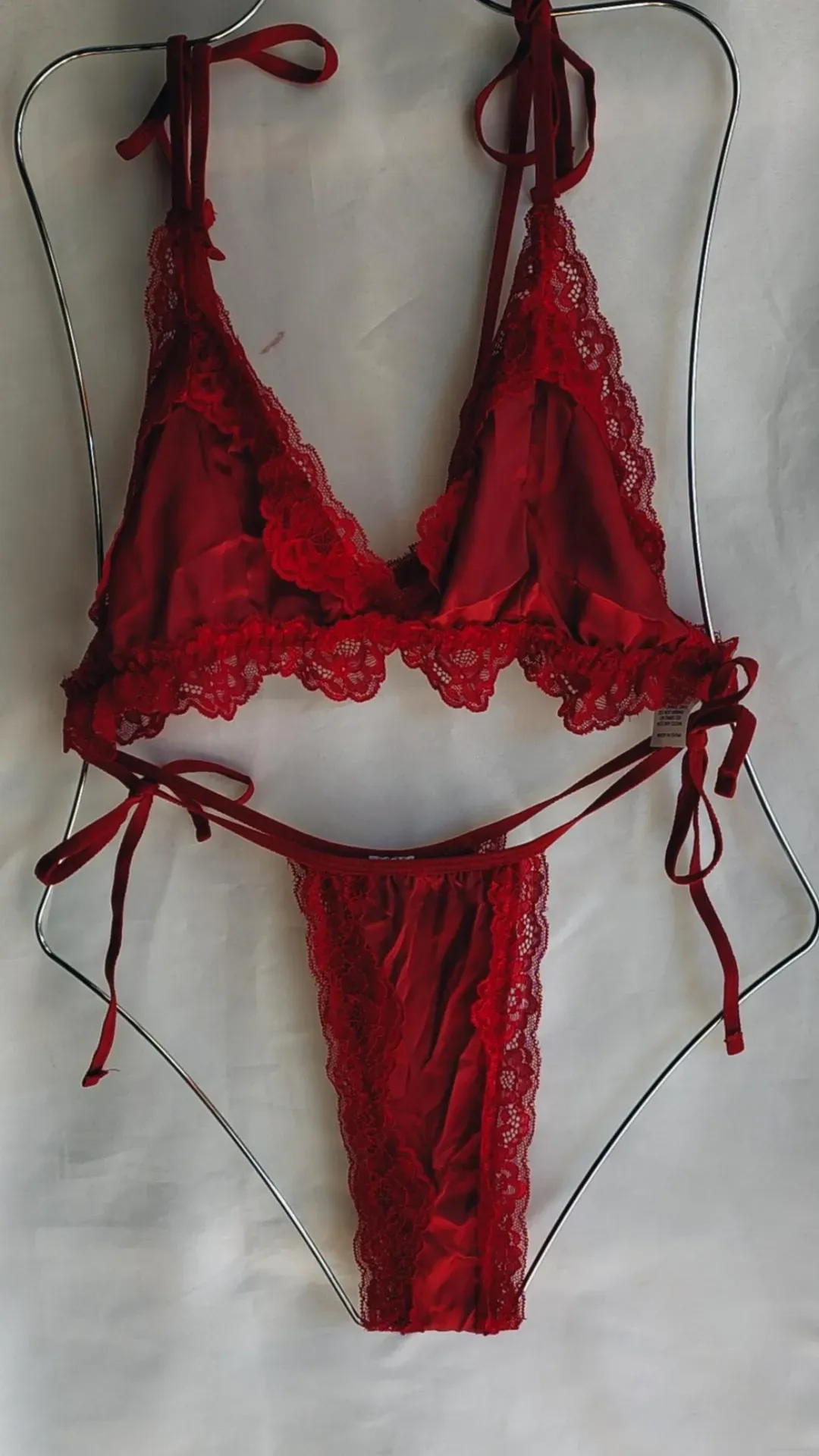Set sensual rojo RUBI