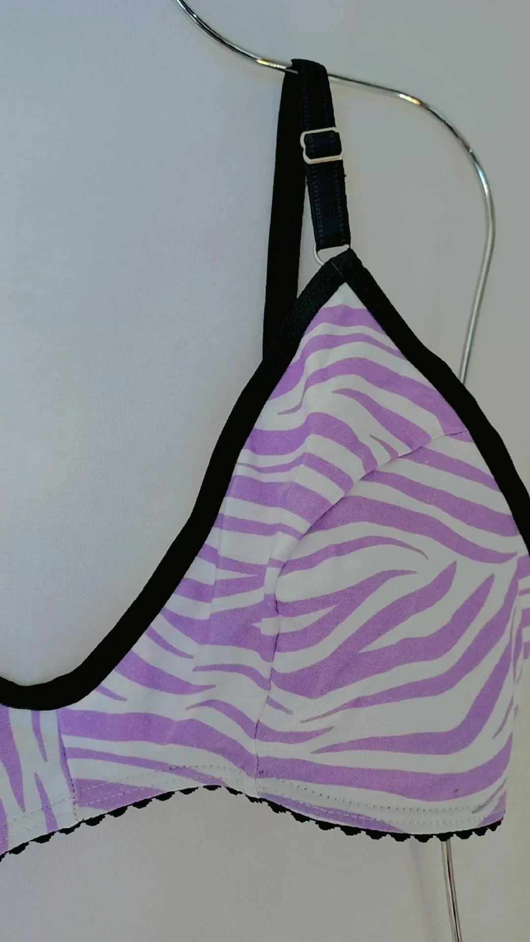 set acebrado lila/blanco