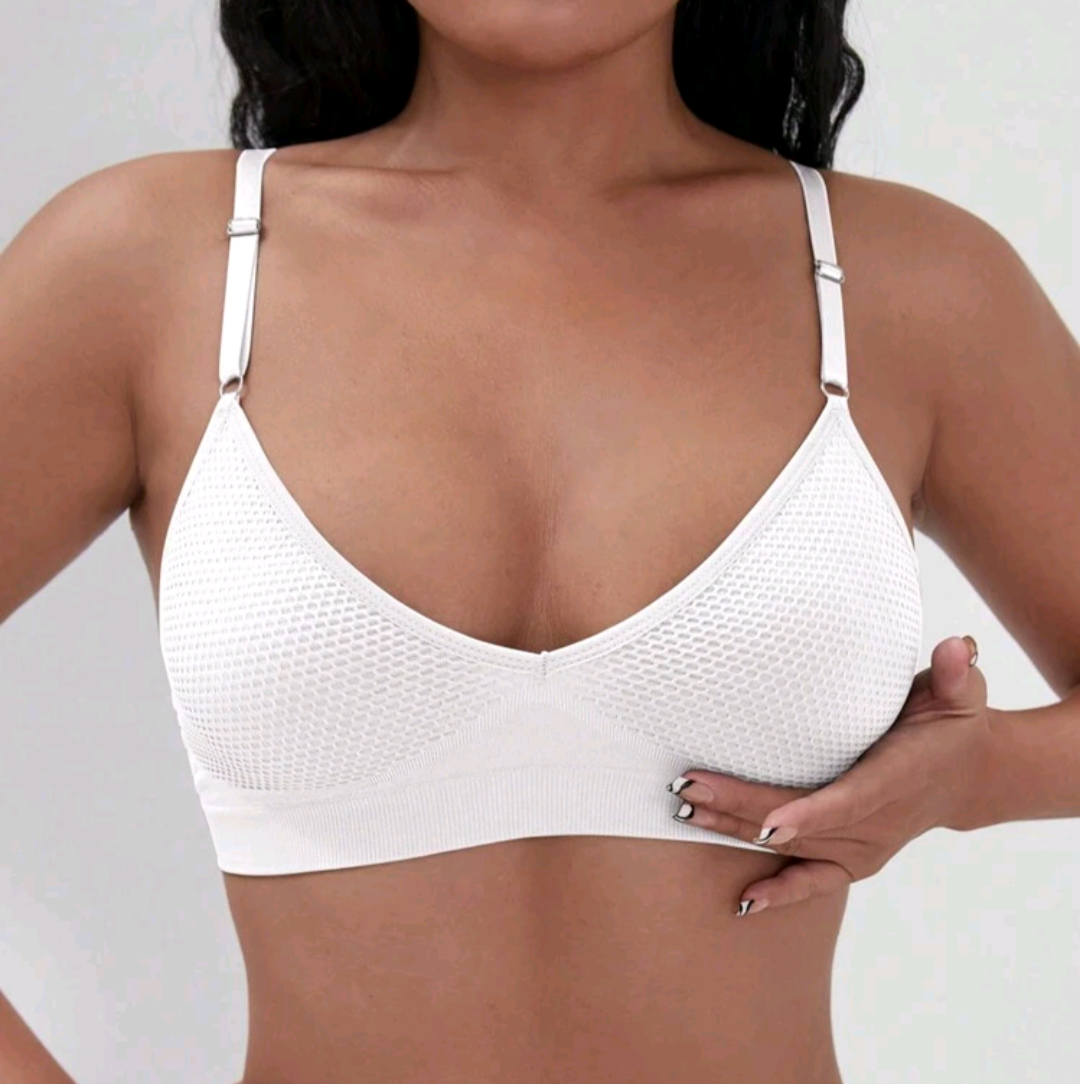 Corpiño lycra nido abeja