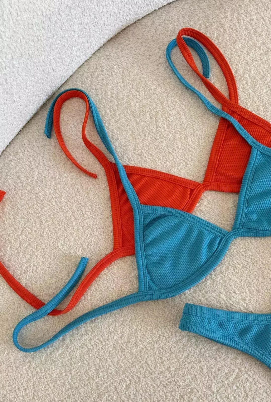 Bikini Moly Morley Naranja/turquesa