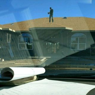 Man on the roof — roofing in Galt, CA