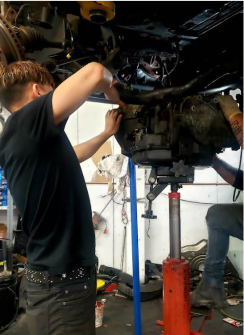 Mechanic working on a car | Jose Ordonez Auto Repair and Body Shop