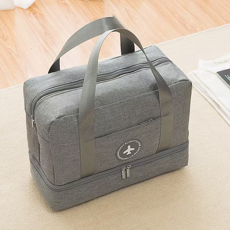 時尚-乾濕分離衣鞋行李袋二入-顏色任選