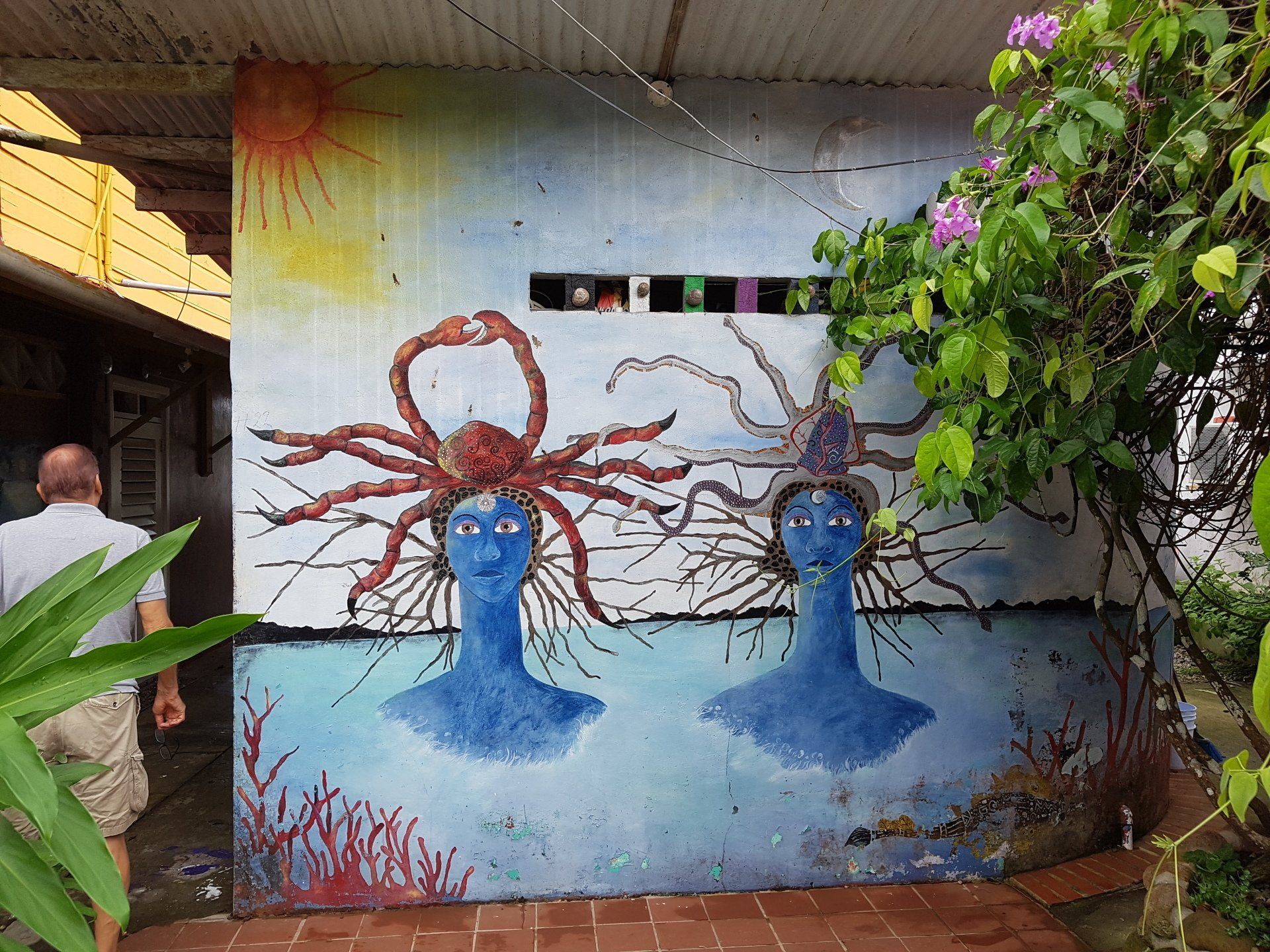 Street art near Colon