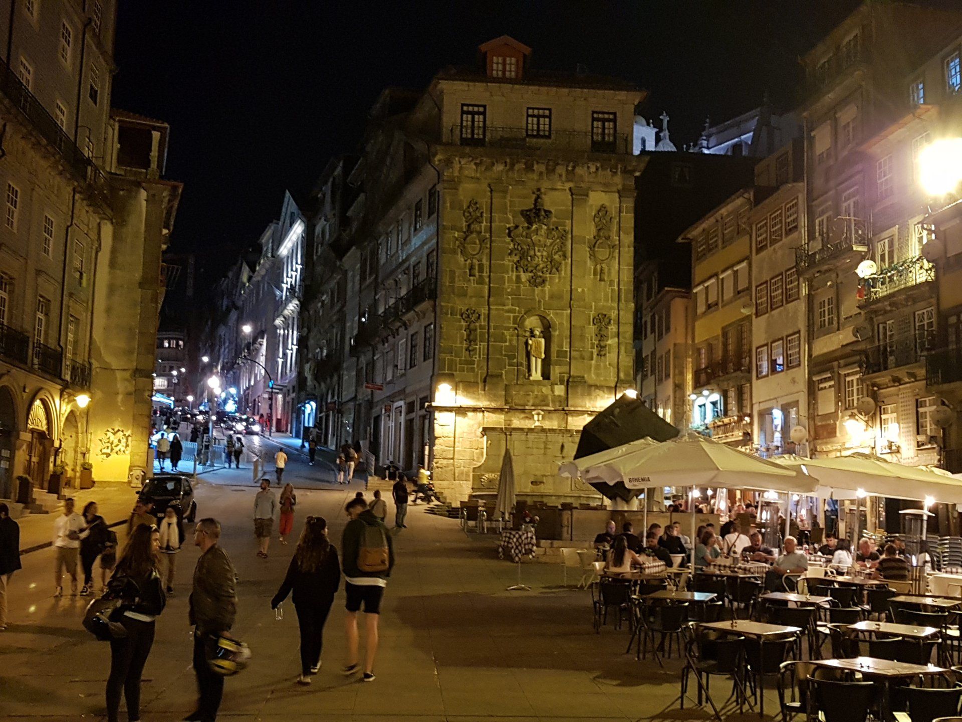 Porto at night