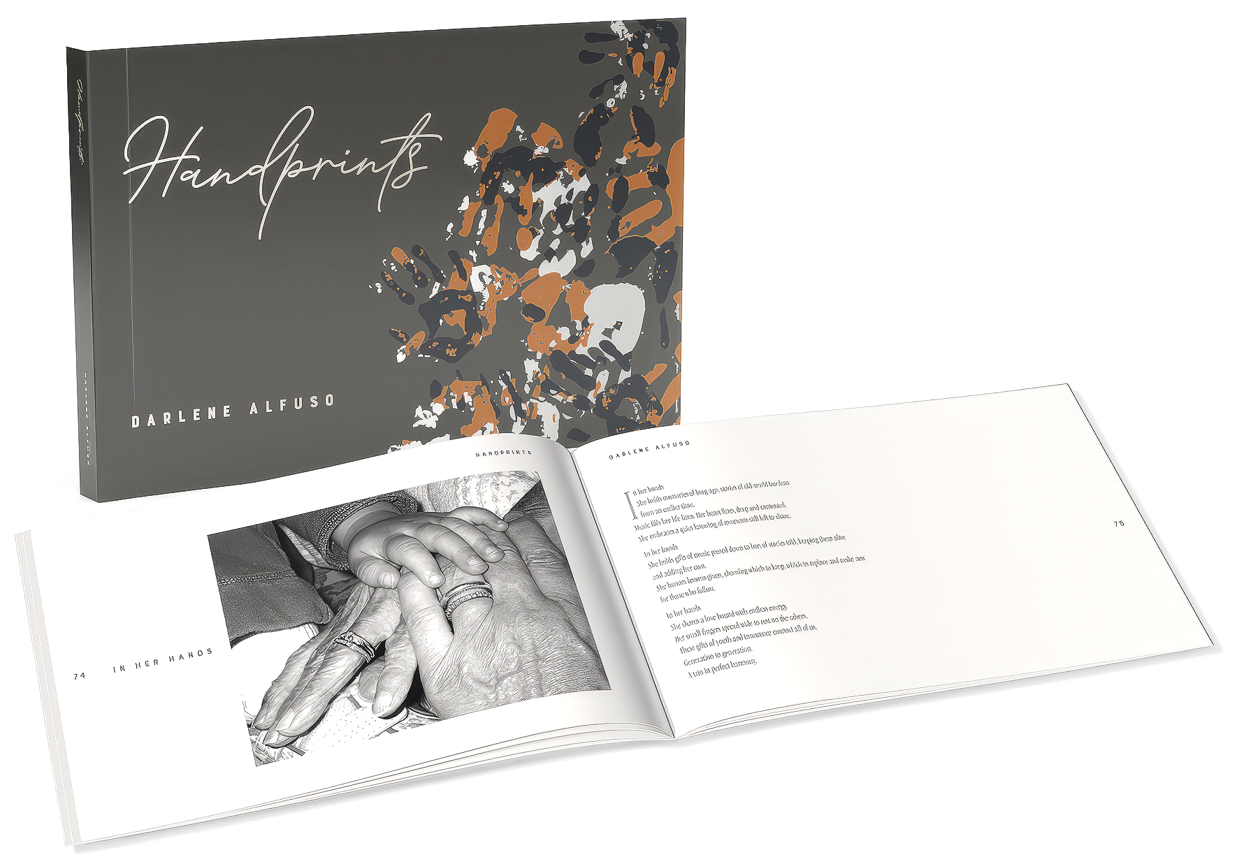 Logo in handwriting of 