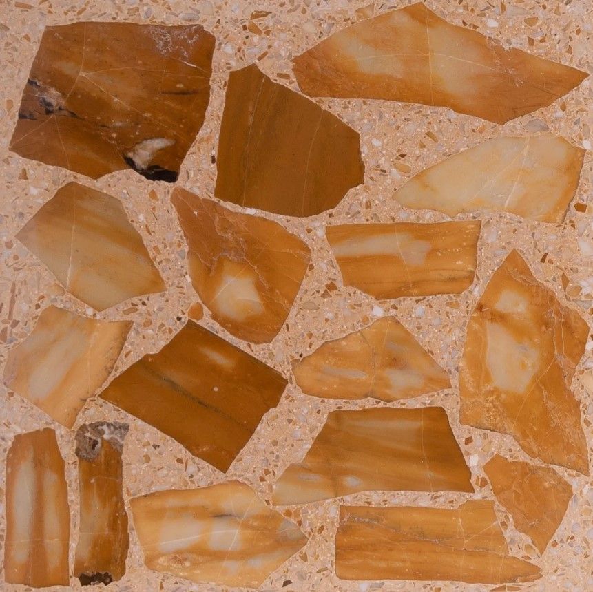 MEZZO SEGATO GIALLO SIENA FONDO GIALLO