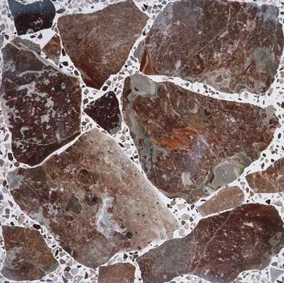 SEGATO ROSSO VITULANO CEMENTO BIANCO