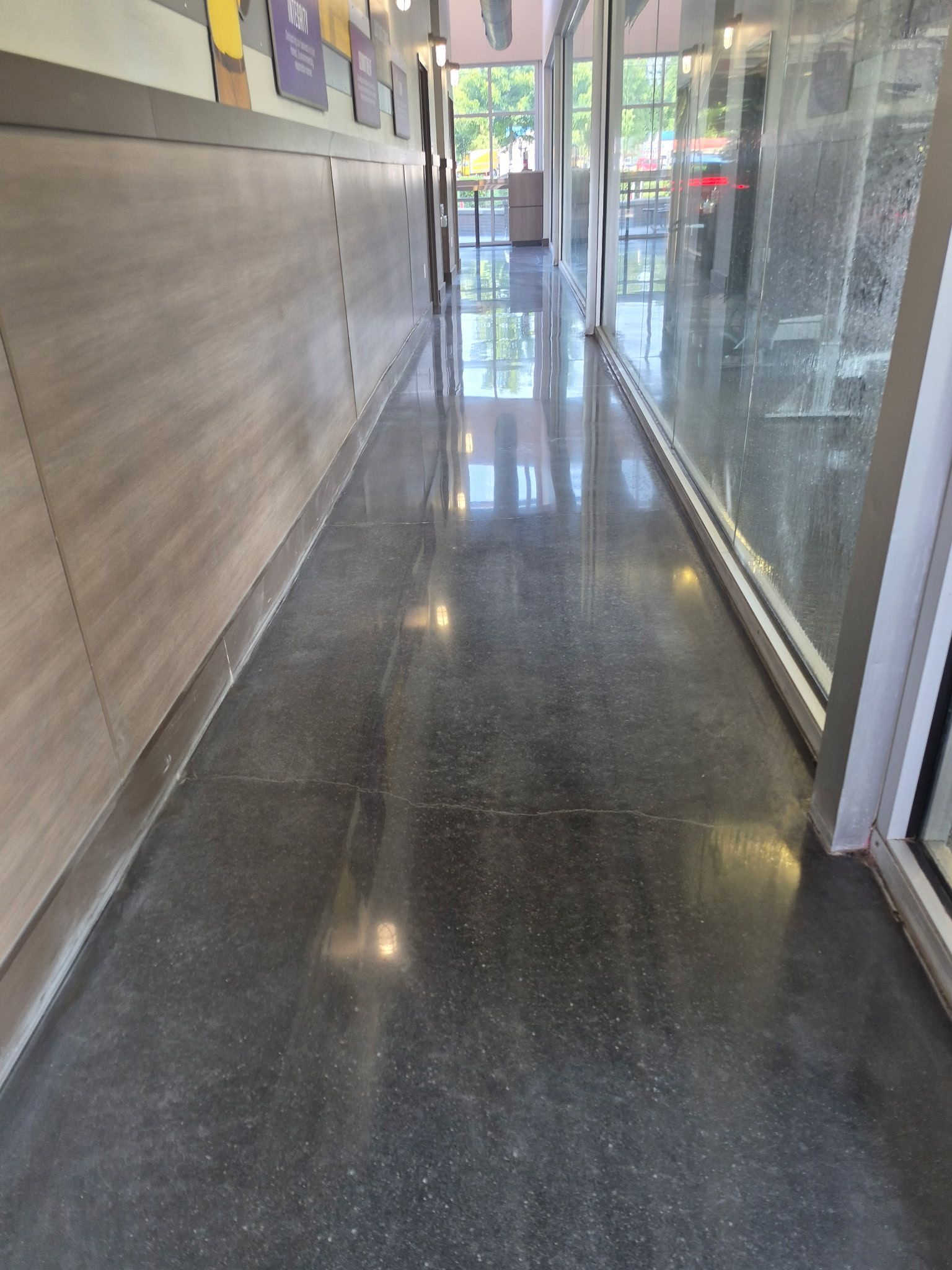 retail concrete polishing charlotte