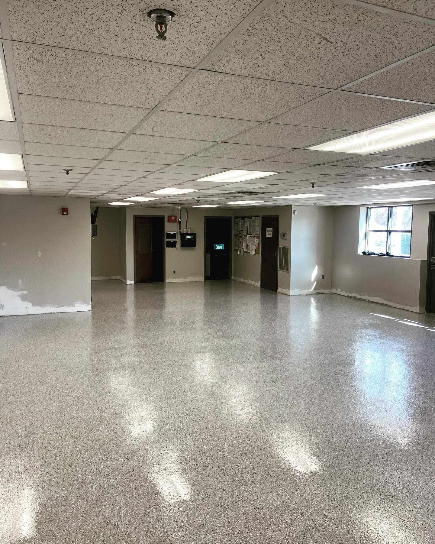 Epoxy Flooring for Breakroom in Charlotte