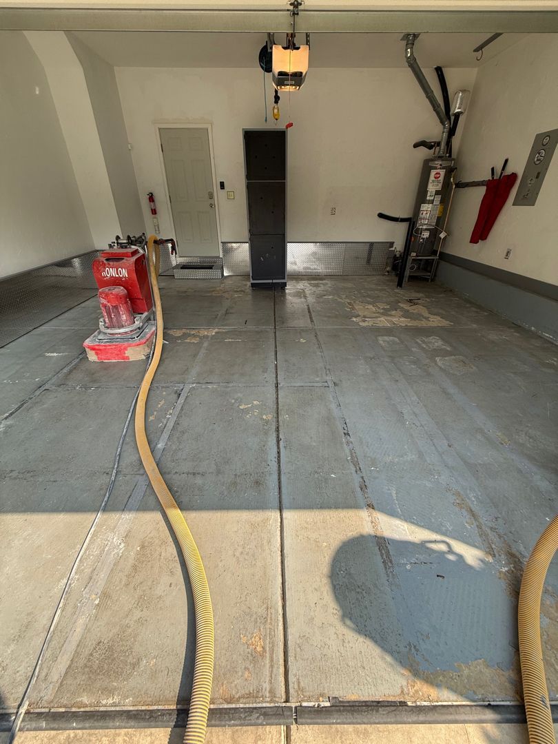 Garage floor huntersville nc