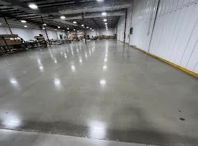 warehouse concrete polishing garner nc