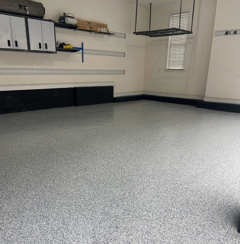 Epoxy garage floors in Huntersville, NC